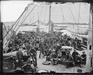 what percentage of the union navy did free black sailors comprise during the civil war?