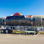 DSRV mystic on display outside the naval undersea museum