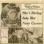 "She's Diving Into Her Navy Career" (1975)