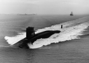 Ballistic missile submarine USS Ethan Allen