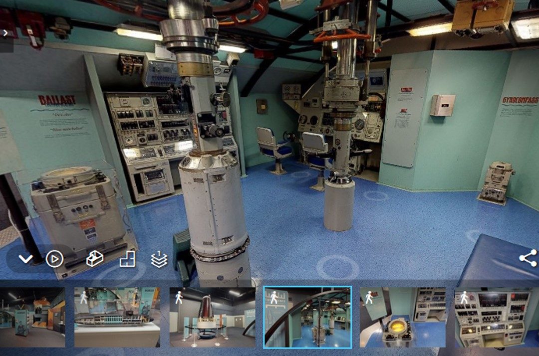 Greenling control room as seen during virtual tour
